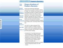 Tablet Screenshot of oapd.org
